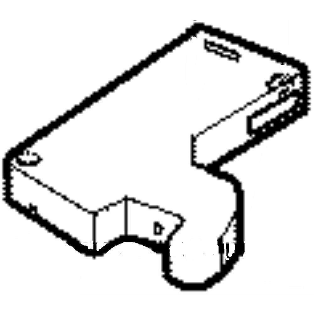 Refrigerator Door Hinge Cover, Left