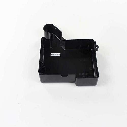 Part #mck68187606, Refrigerator Door Hinge Cover, Left (Black)