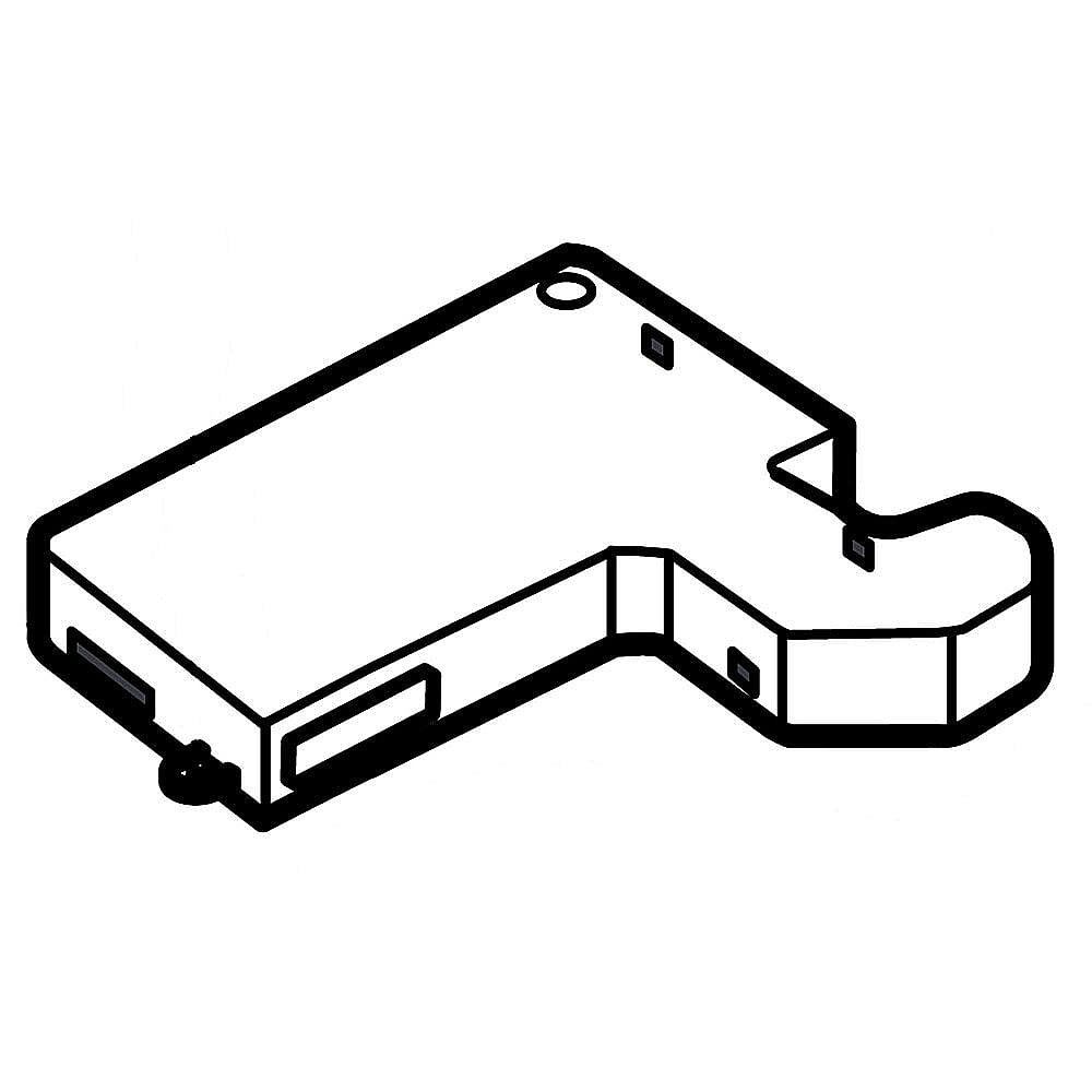 LG Part #mck68412501, Refrigerator Door Hinge Cover, Right | 16.50 x 12.00 x 3.00
