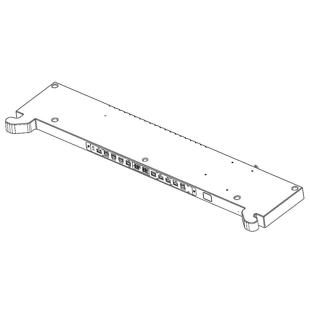 Kenmore Elite Part #mck68412513, Cover, hinge | 41.00 x 21.00 x 10.50