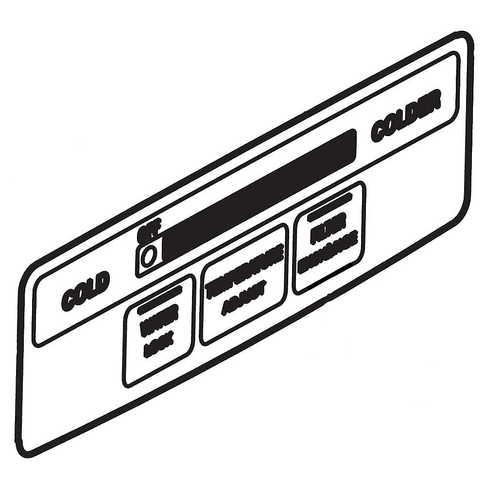 Part #mcr64757803, Refrigerator Decorative Control