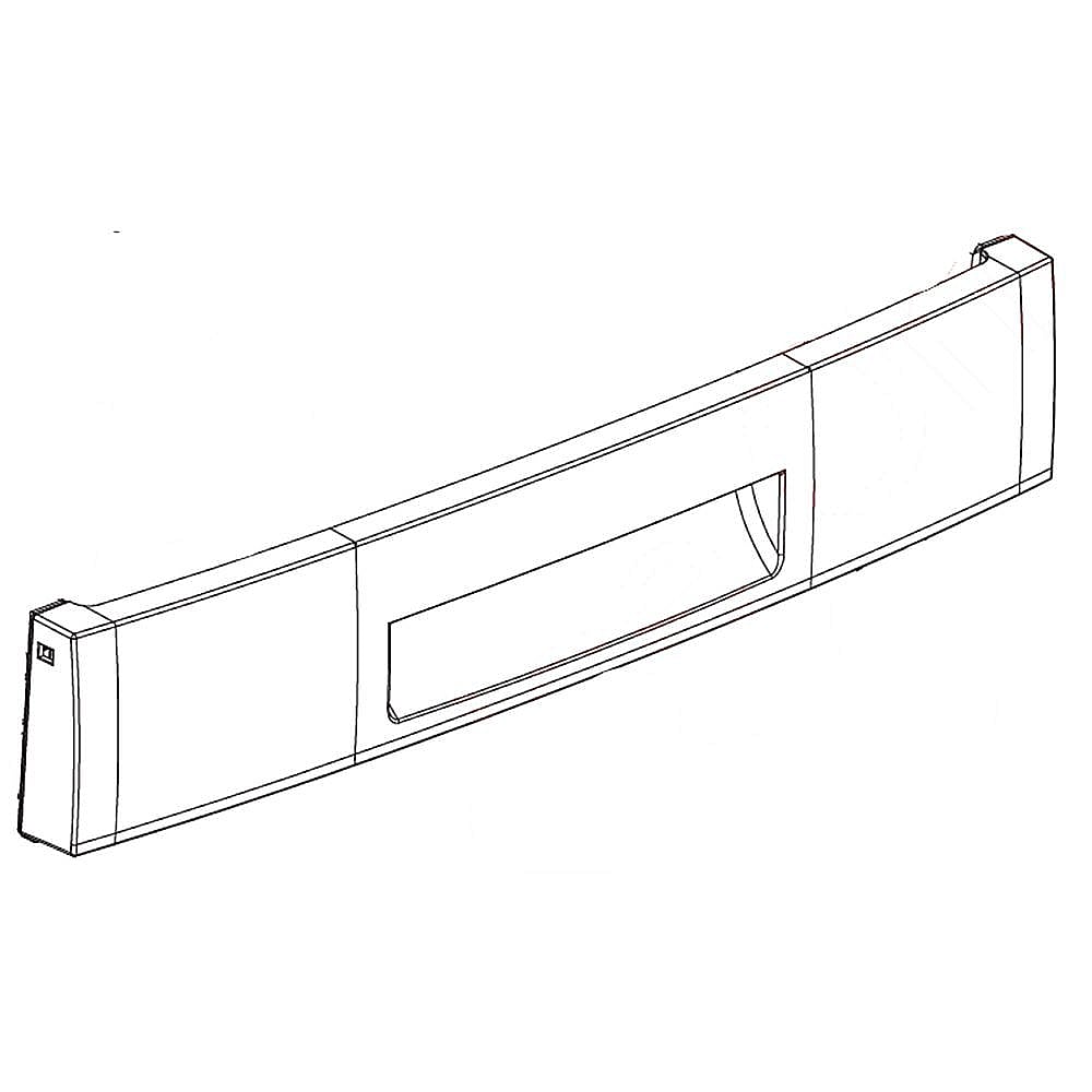 Part #mcr65086401, Refrigerator Freezer Tray Front Panel