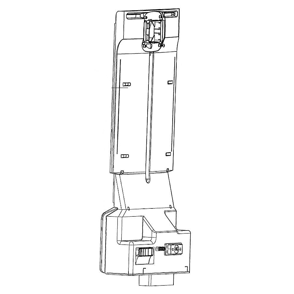 Part #mcz63192801, Refrigerator Air Duct And Cover / 40.00 x 20.00 x 10.00