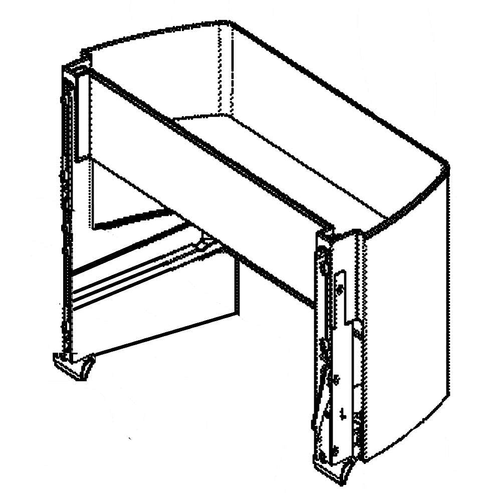 Refrigerator Convenience Door Basket Frame