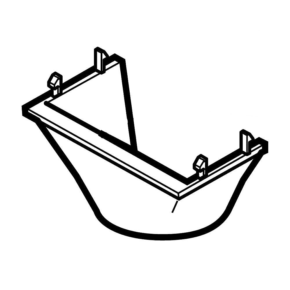 Kenmore Part #mdr42340504, Refrigerator Dispenser Ice Chute Funnel | 3.00 x 2.20 x 2.20