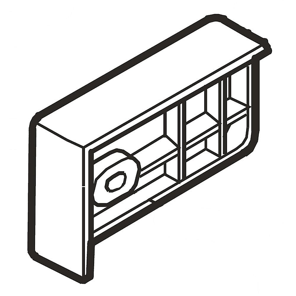 Part #meb62454601, Refrigerator Handle, Rear