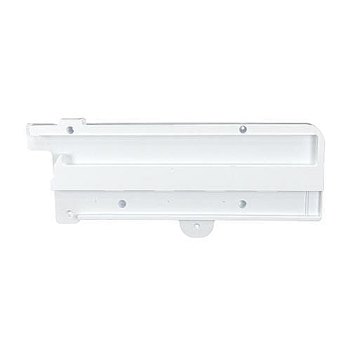 Part #meg62704701, Refrigerator Freezer Basket Slide Rail Adapter, Left / 26.57 x 18.00 x 8.14