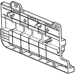 Refrigerator Freezer Basket Slide Rail Adapter, Left MEG62704701
