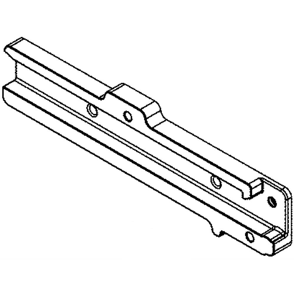 Part #meg63064502, Refrigerator Freezer Drawer Slide Rail