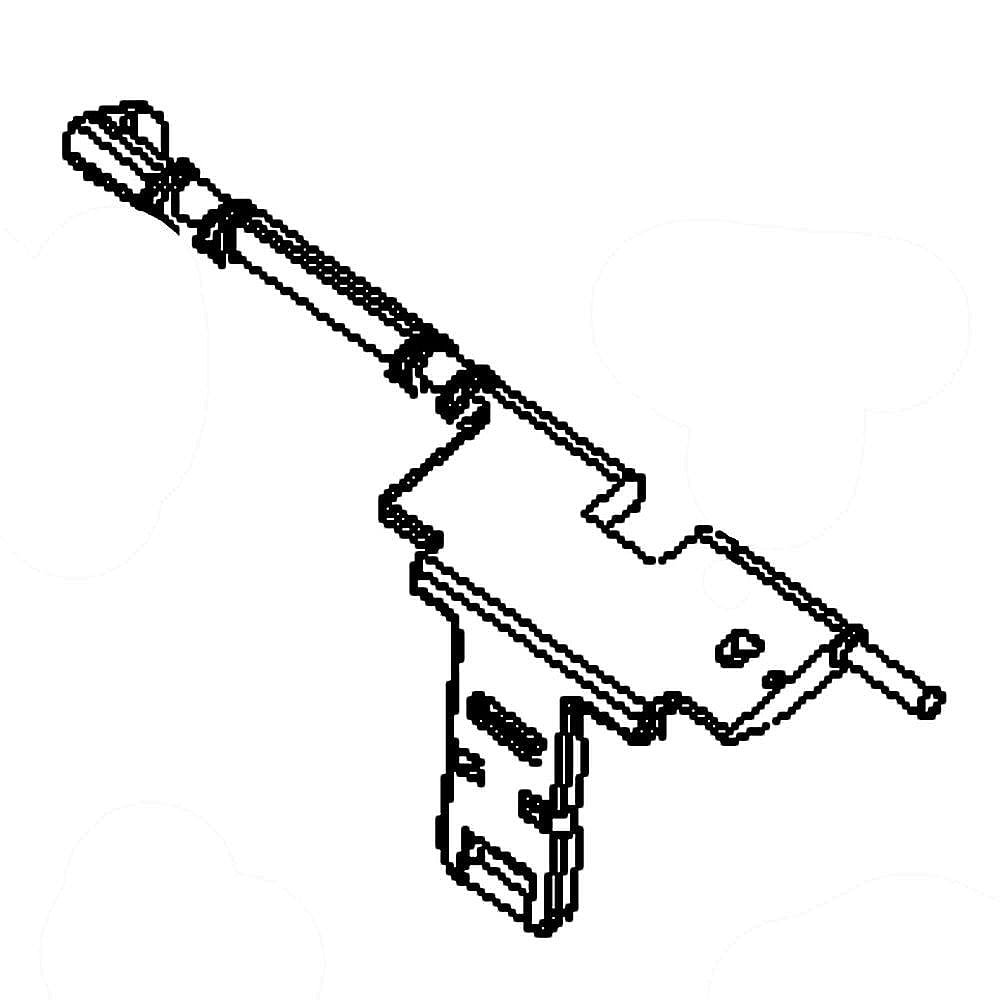 LG Part #mfc62430001, Refrigerator Dispenser Lever