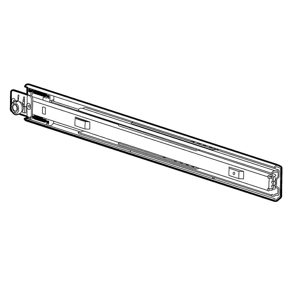 Refrigerator Freezer Drawer Slide Rail, Right