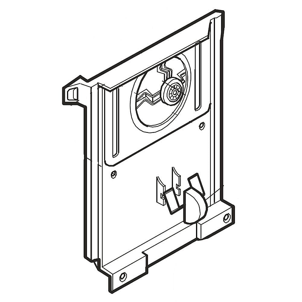Part #mhn62462002, Refrigerator Freezer Shroud