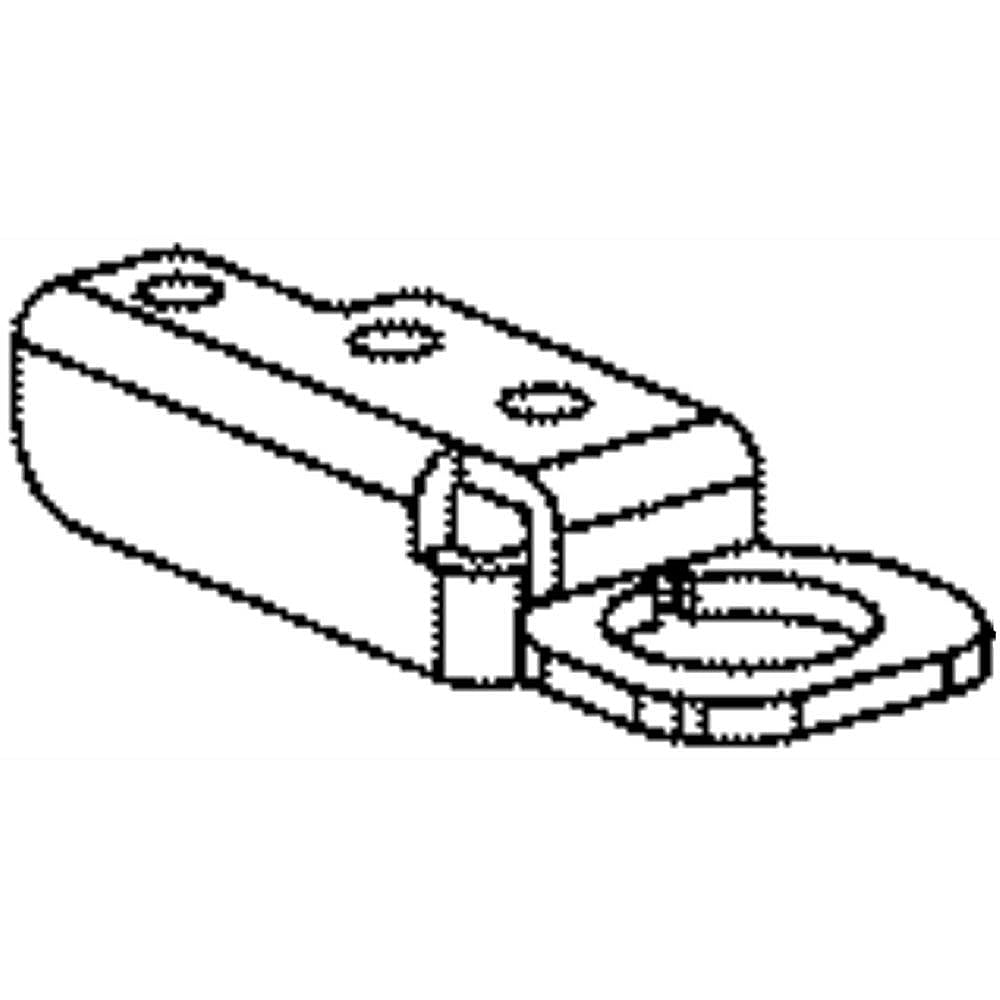 Part #mjb63109801, Refrigerator Door Stopper