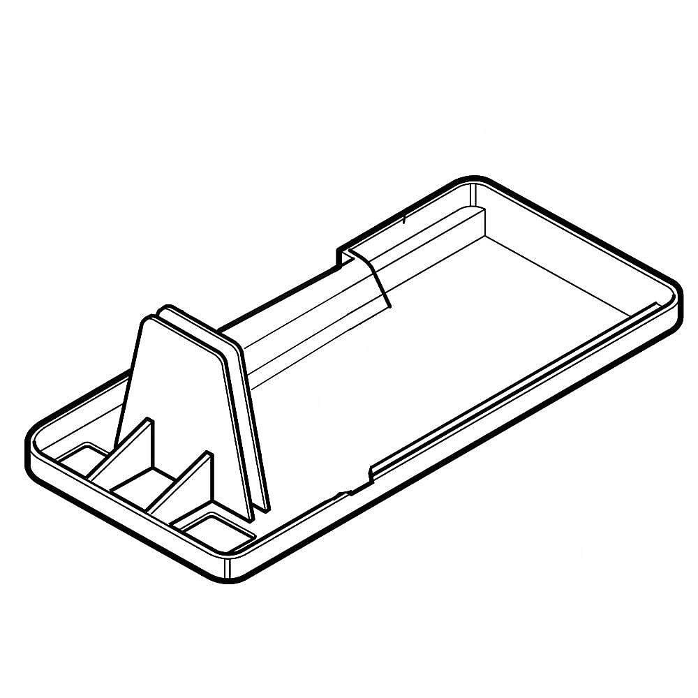 Part #mjs37355401, Refrigerator Machine Compartment Drip Tray / 26.00 x 18.00 x 11.50