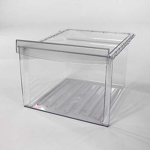 Photo of GE Part #mjs61846901, Refrigerator Crisper Drawer | 26.00 x 18.90 x 15.10 from Repair Parts Direct