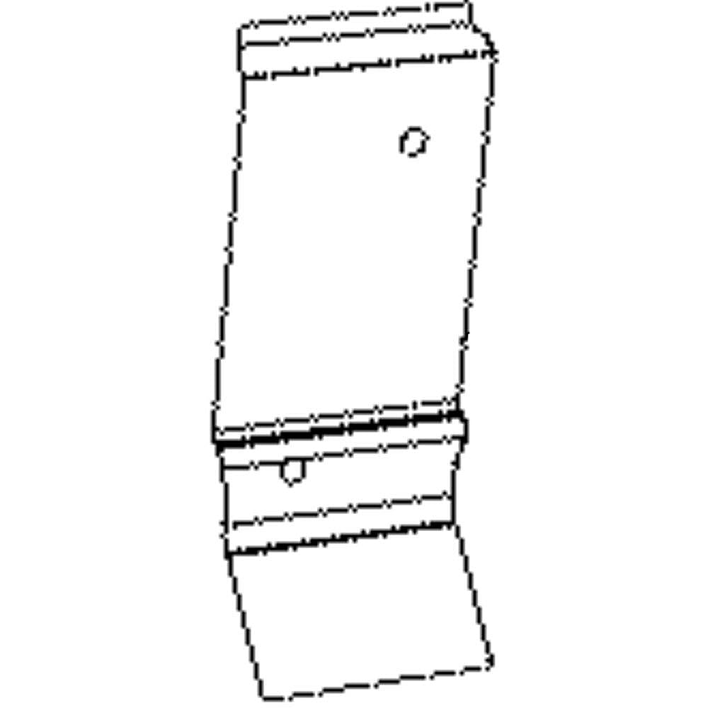 Part #mjs62711702, Refrigerator Drain Tray