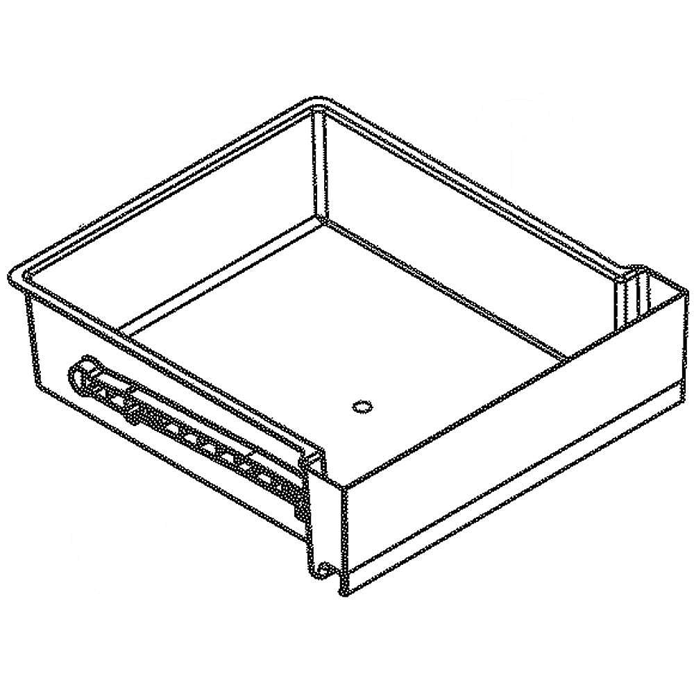 Part #mjs63231901, Refrigerator Snack Drawer / 30.50 x 19.00 x 11.00