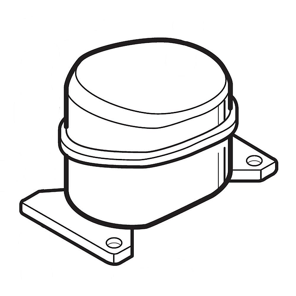 Part #tca38151701, Refrigerator Compressor Assembly