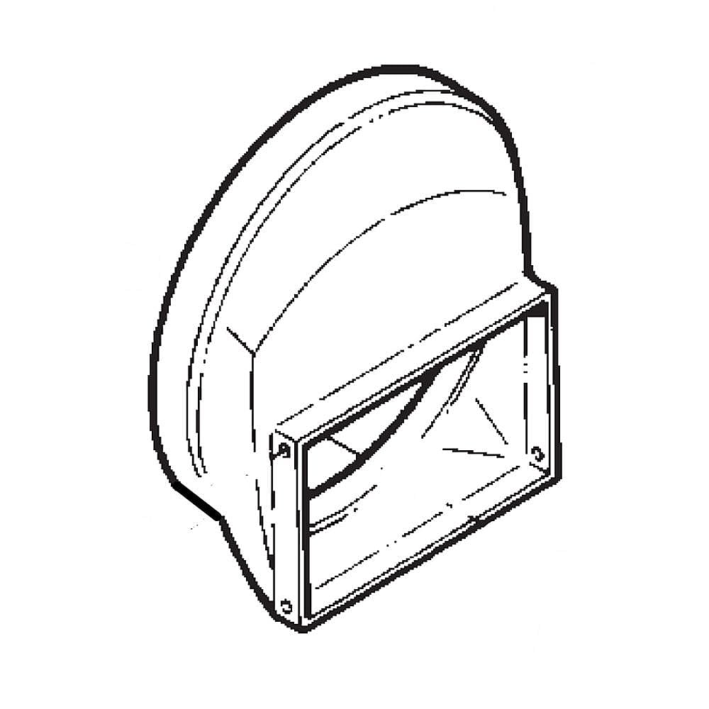 Part #02-2871-01, Scotsman Fan Shroud
