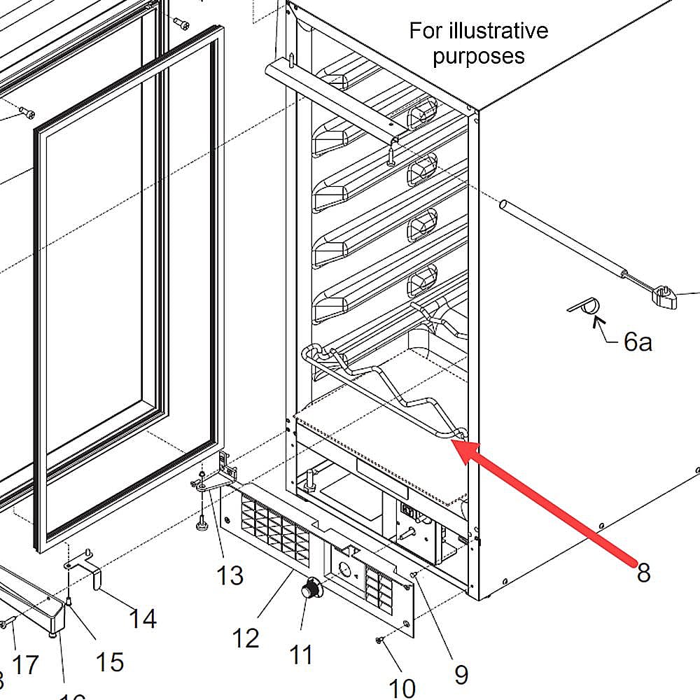 Part #02-3983-01, Scotsman Shelf
