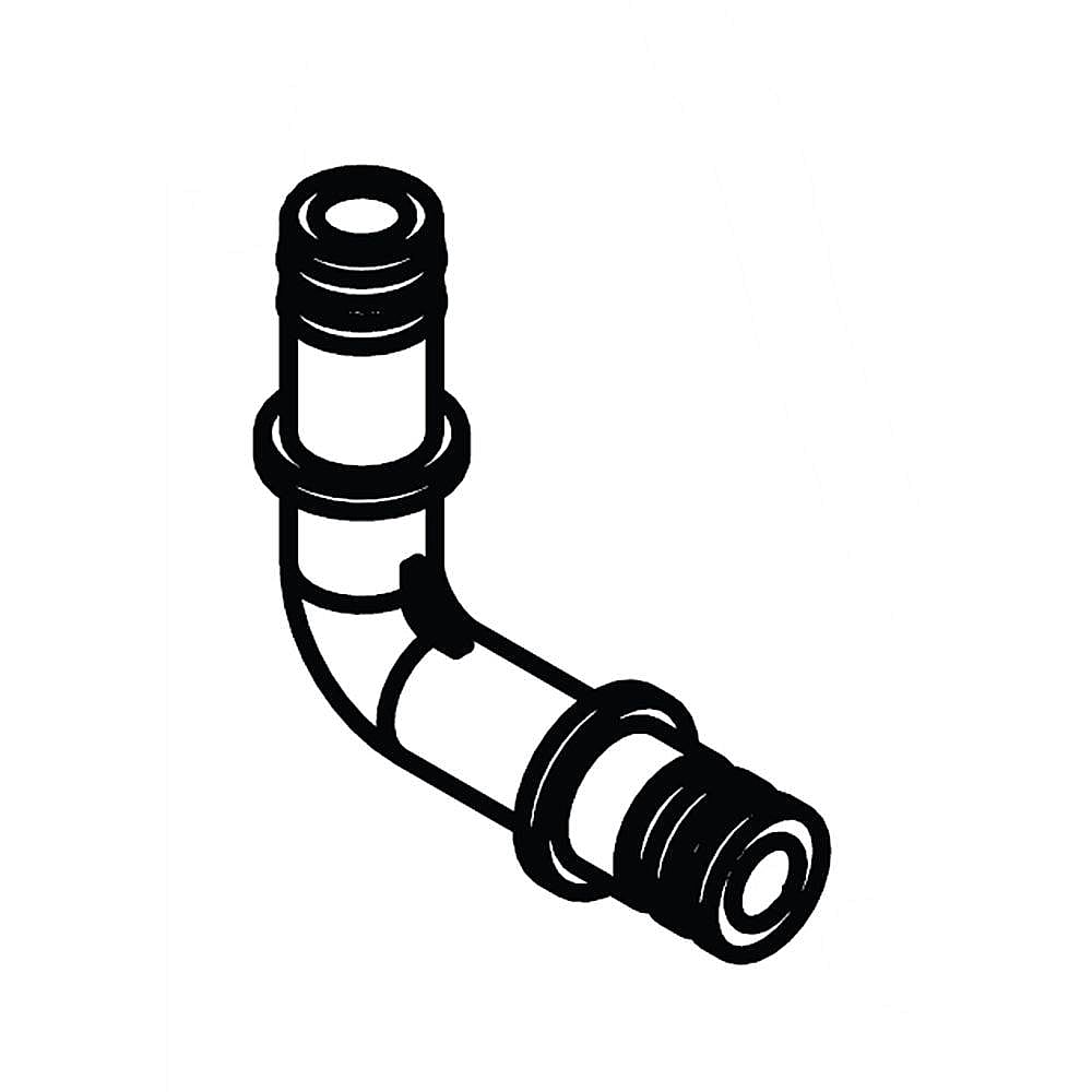 Part #02-4381-01, Scotsman Rubber Bumper