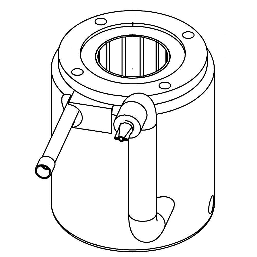 Part #02-4558-01, Scotsman Foamed Freezer Assy