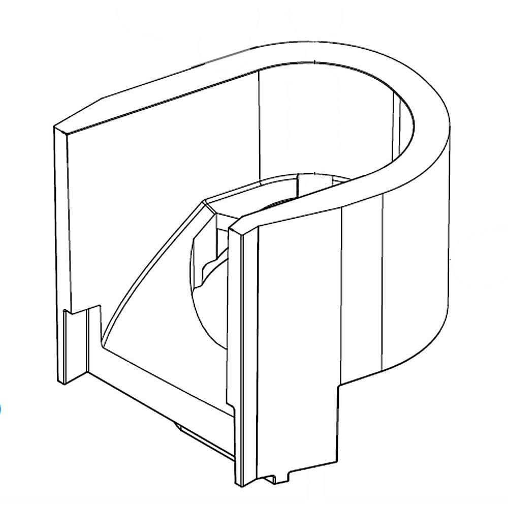 Part #02-4729-01, Scotsman Ice Chute Insulation