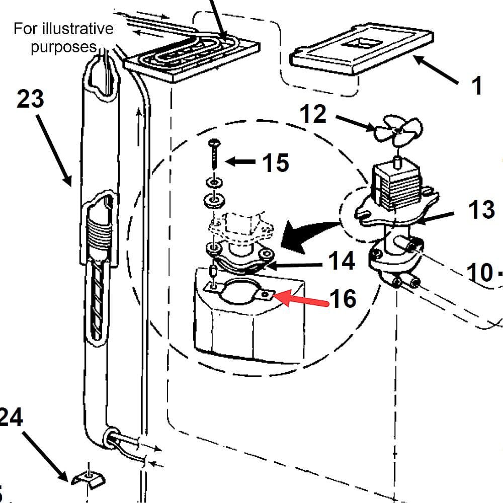 Part #03-1422-04, Scotsman Speed Nut