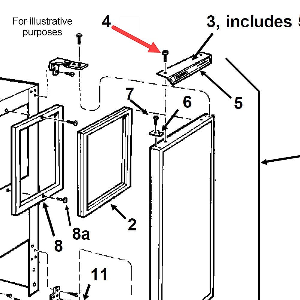 Part #03-1607-01, Scotsman F.h. Machine-Screw