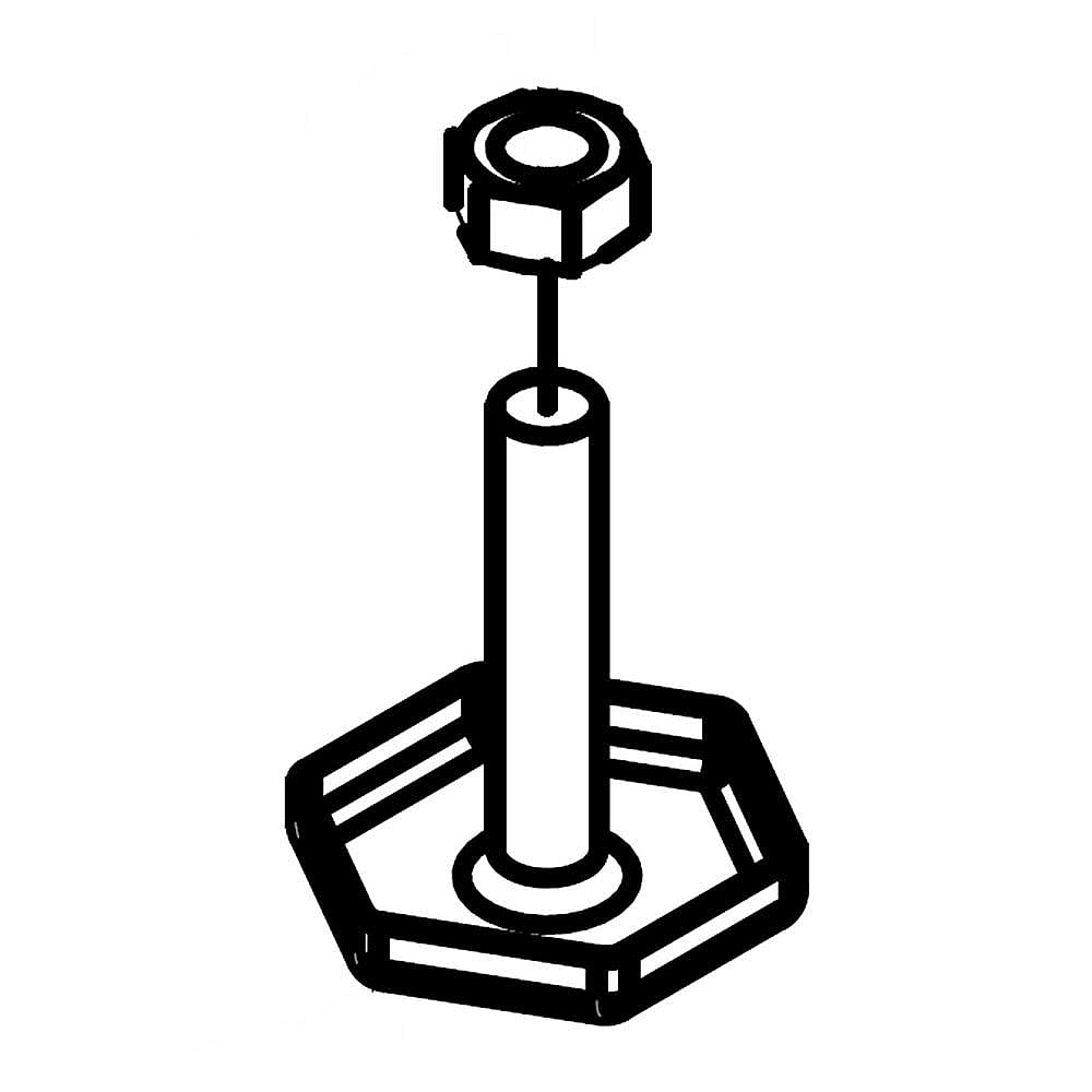Part #03-1608-01, Scotsman Leg Levelers-Adjustable
