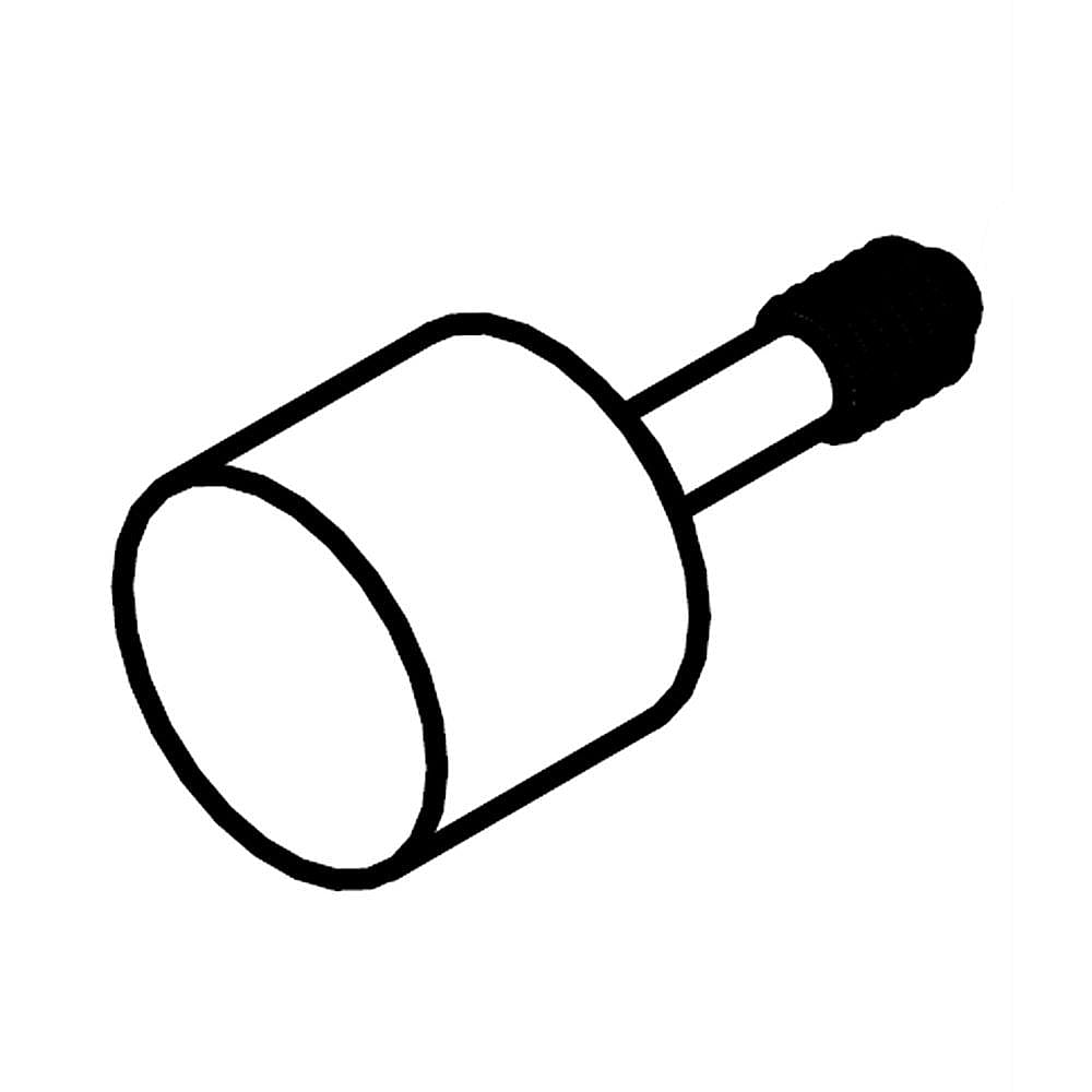 Part #03-3892-01, Scotsman Screw-#8-32 Knurled