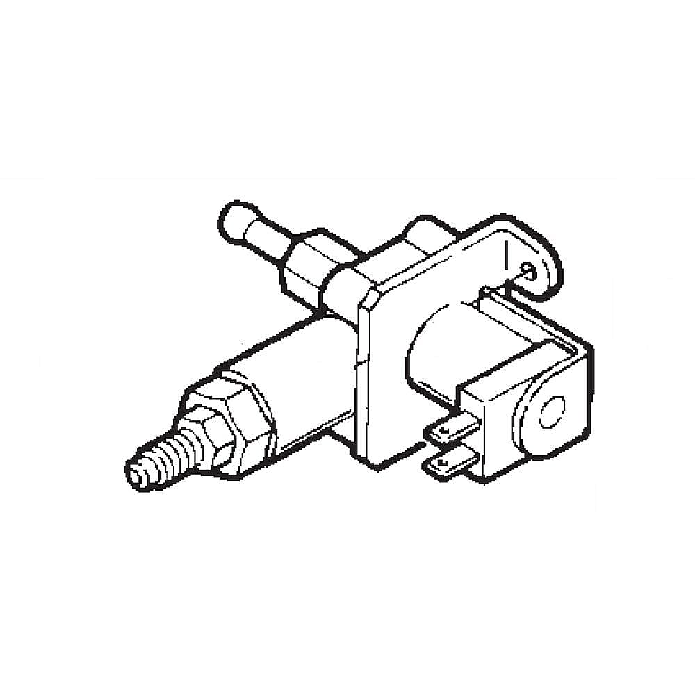 Part #12-2907-21, Scotsman Ice Maker Water Inlet Valve