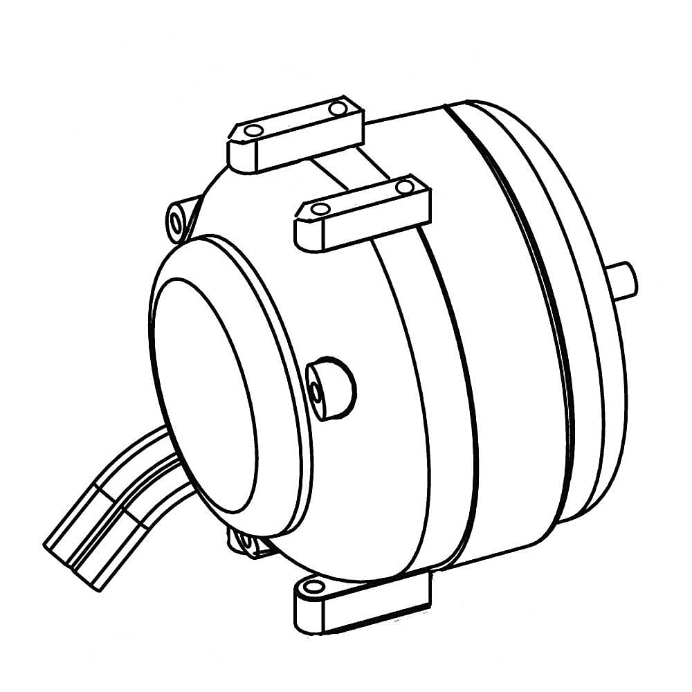 Part #12-3024-01, Scotsman Motor-Ge 2.3W Fan