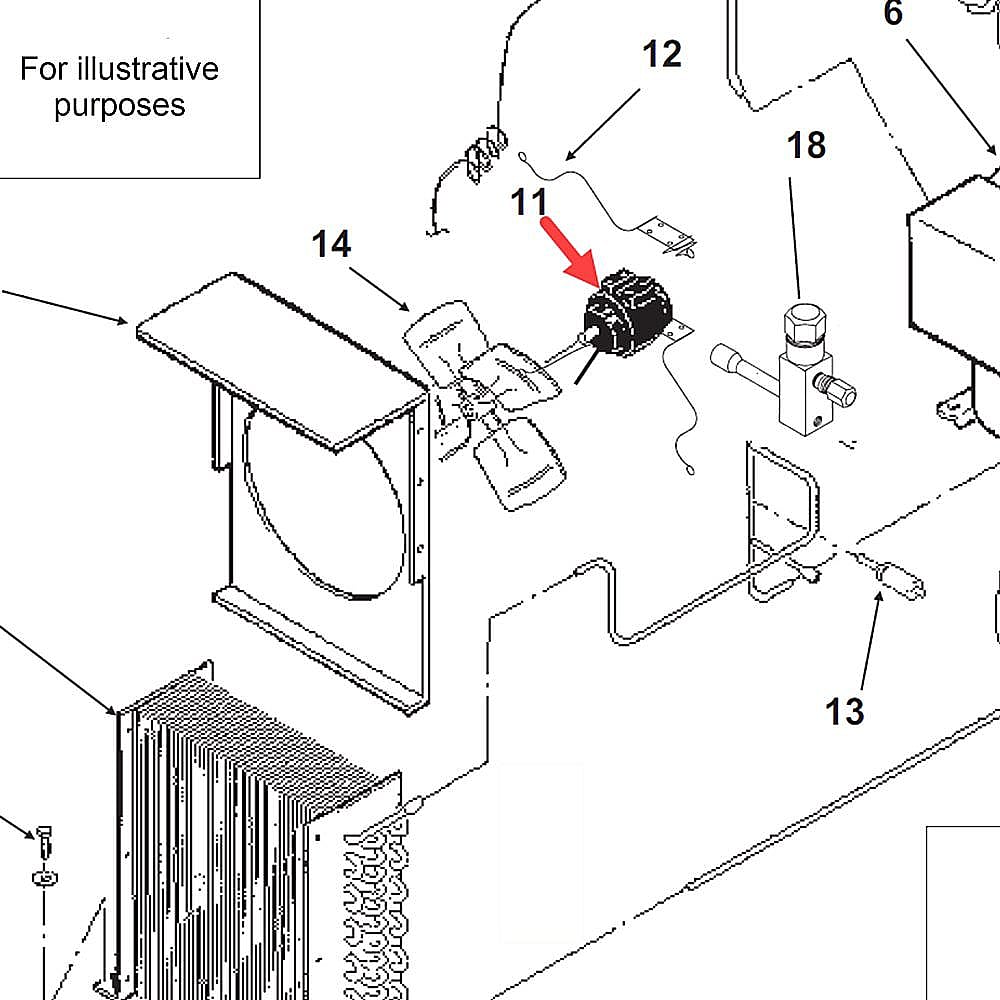 Part #18-8850-01, Scotsman Motor