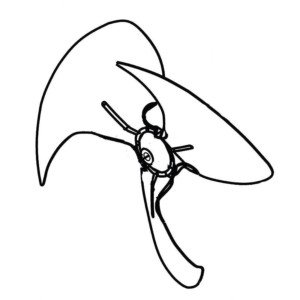 Part #18-8882-01, Scotsman Fan Blade