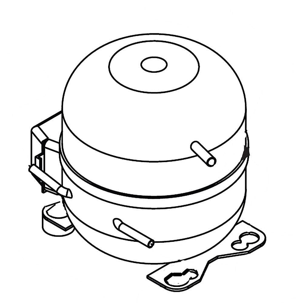 Part #18-8939-21, Ice Maker Compressor