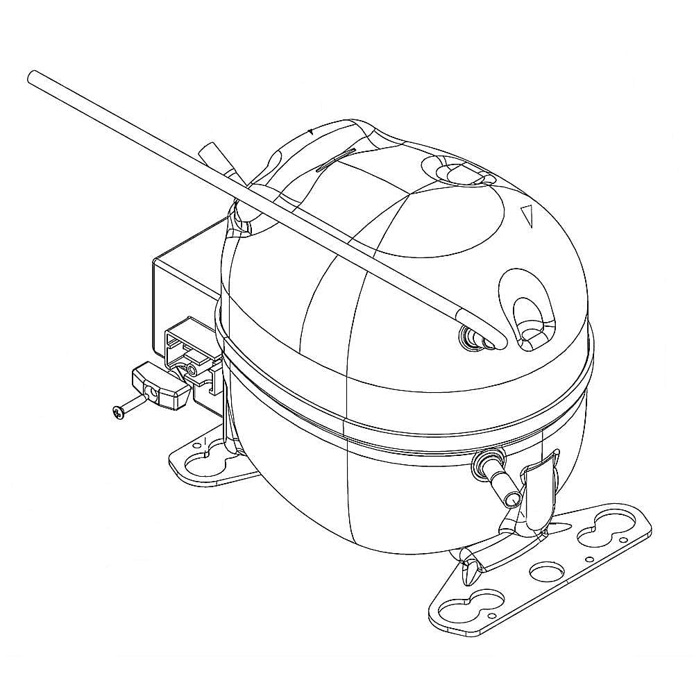 Part #18-8956-21, Scotsman Compressor