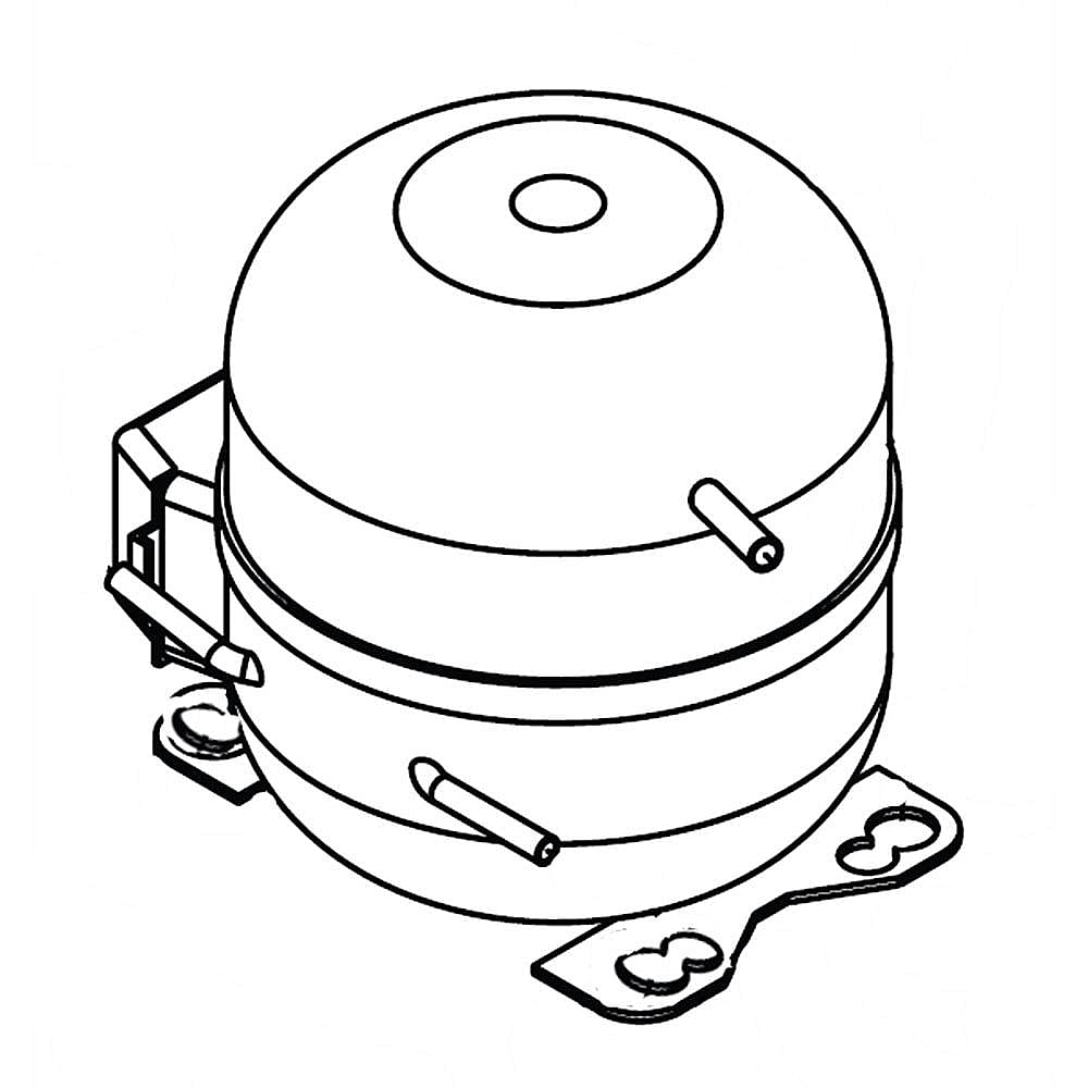 Part #18-8994-21, Scotsman Compressor