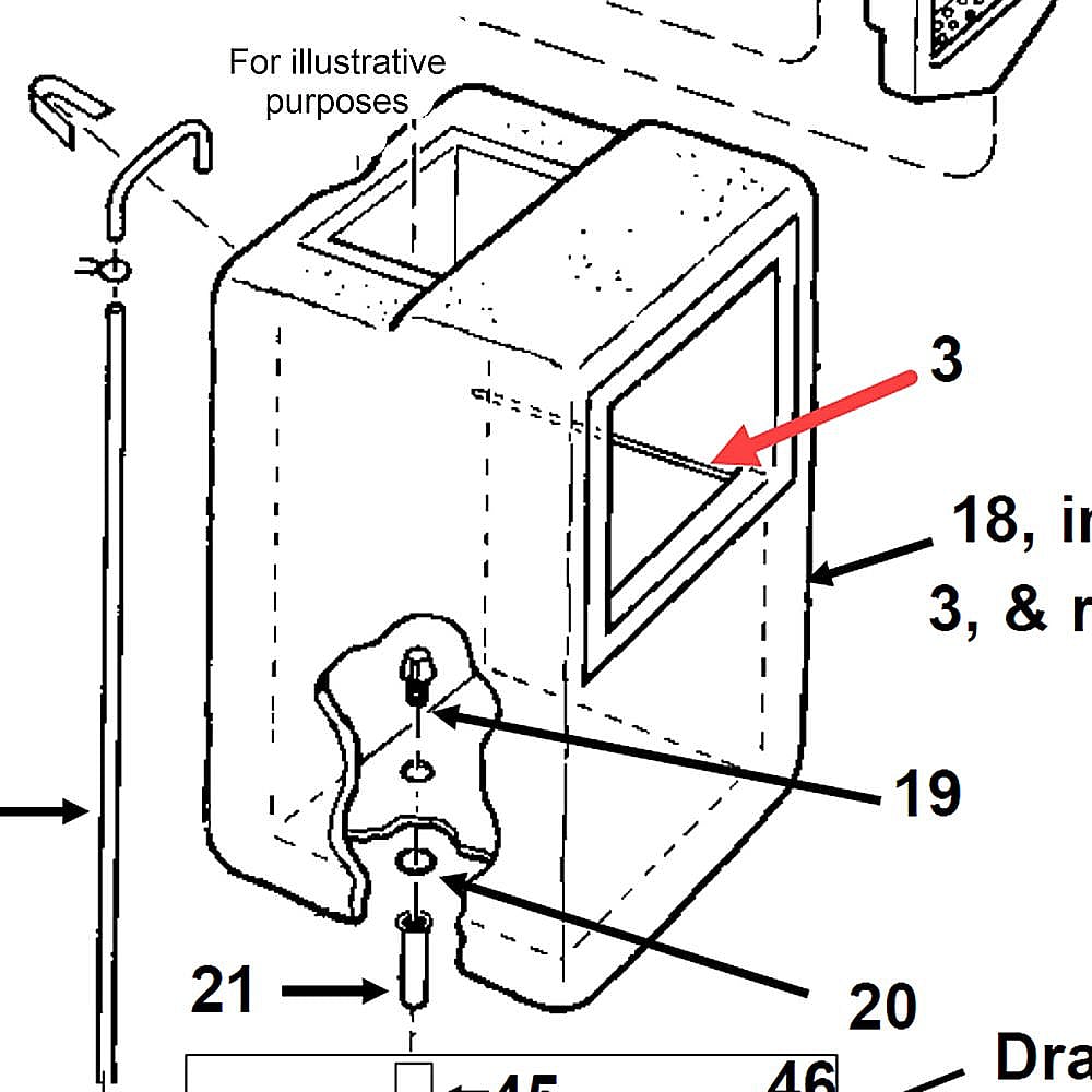 Photo of Scotsman Part #a34816-001, Bulb Holder from Repair Parts Direct