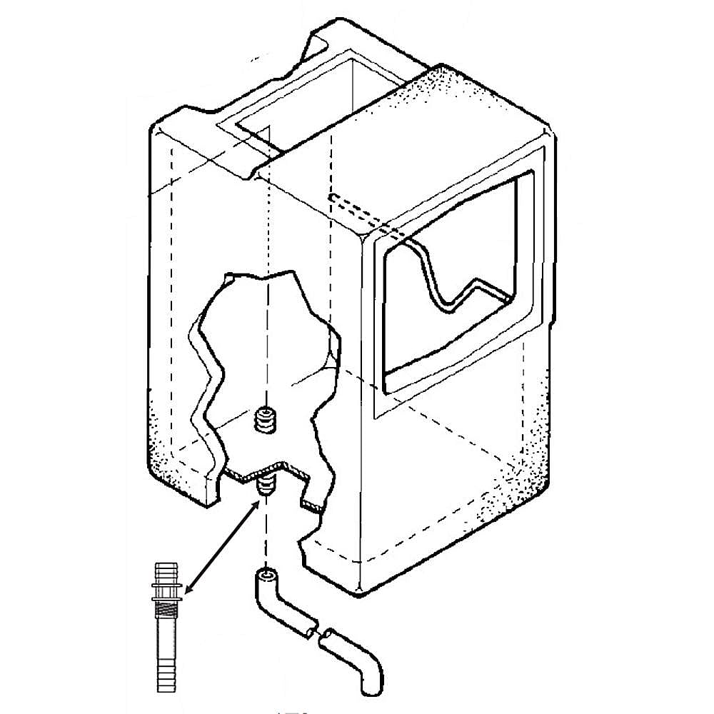 Part #a36930-020, Scotsman Storage Bin
