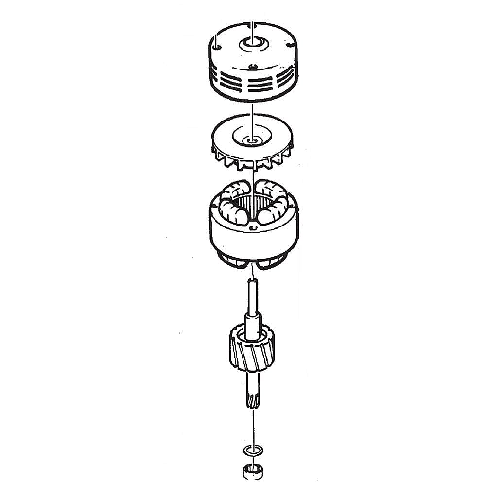 Part #a37707-021, Scotsman Auger Motor