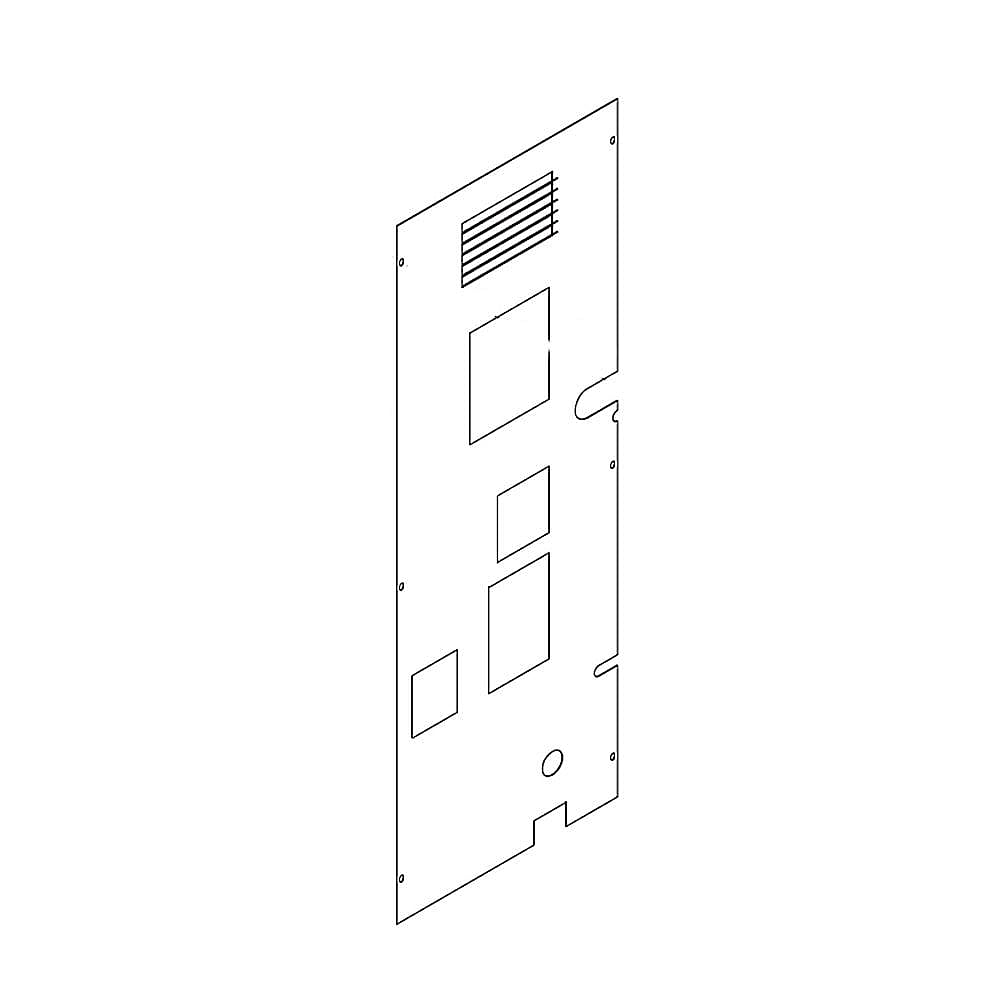 Part #a37875-001, Scotsman Panel Back