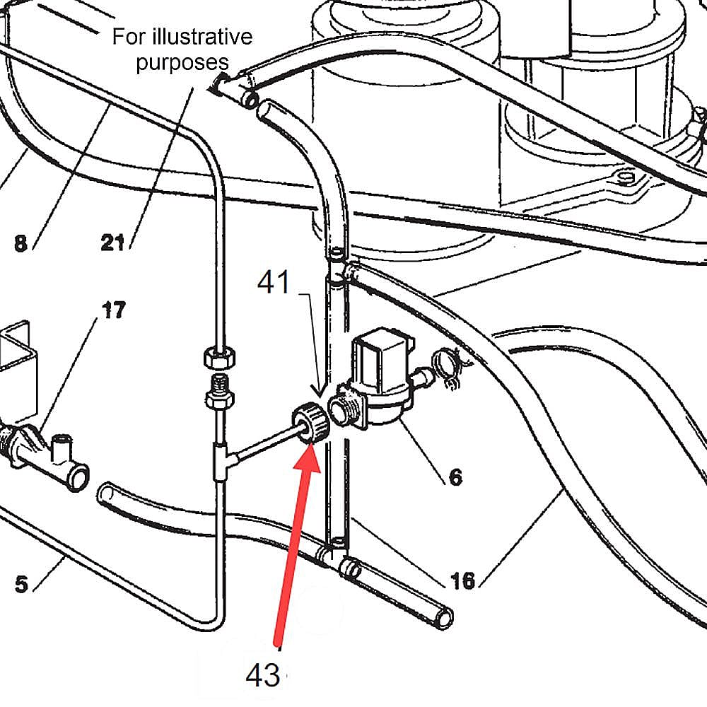 Part #f650752-00, Scotsman Nut