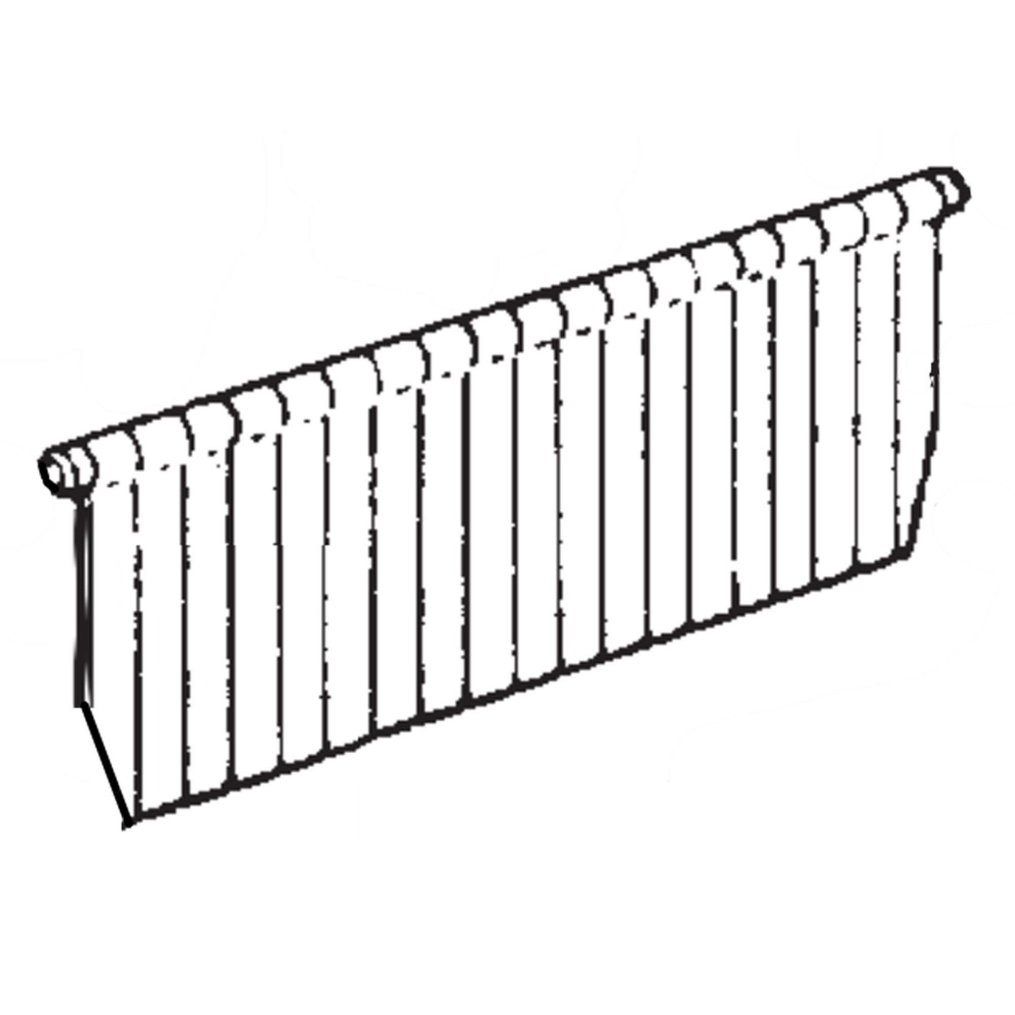 Part #f784169-09R, Scotsman Curtain
