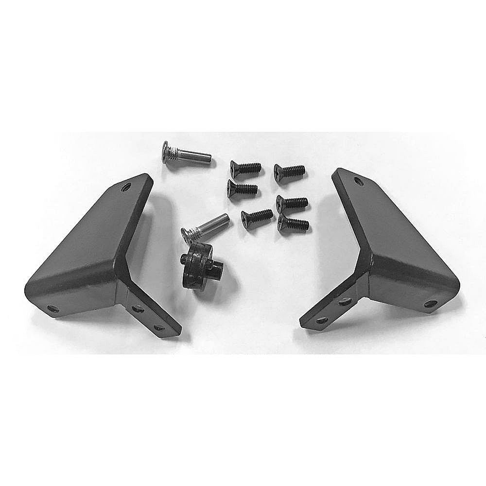 Part #80-55022-00, U-Line Hinge W/screws Blk