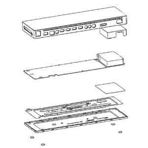 Samsung Television One Connect Box BN91-18949N