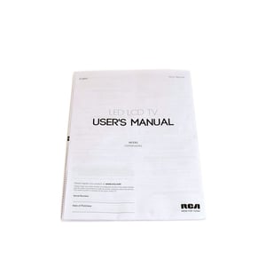 Home Electronics User's Manual AN0031198