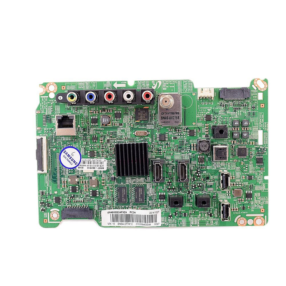 Photo of Part #bn94-07741C, Main Pcb from Repair Parts Direct