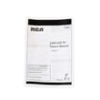 User's Manual for RCA LED50B45RQ - Part RN0350J100
