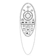 Television Remote Control AGF77298201